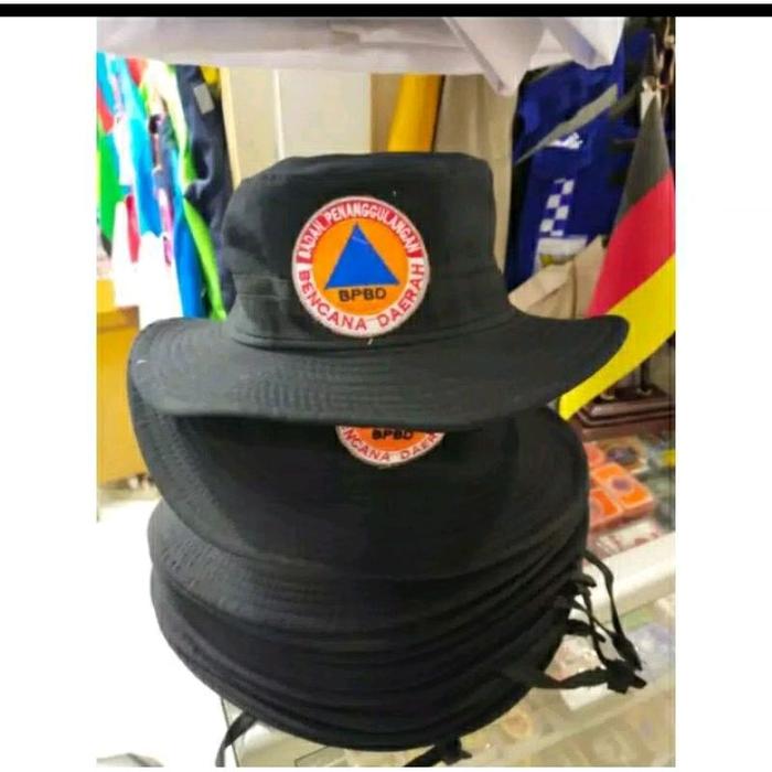 ready stok topi BPBD topi rimba BPBD topi kerja BPBD topi seragam BPBD topi pdh BPBD