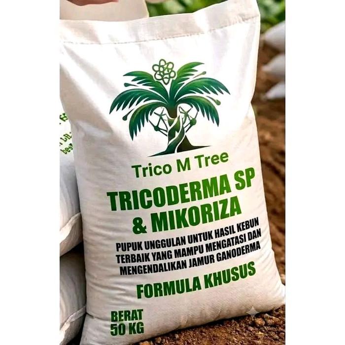 Trico M Tree Trichoderma sp & Mikoriza Formula Khusus 1Kg untuk Tanaman Sehat Persikaran Sehat Tanah