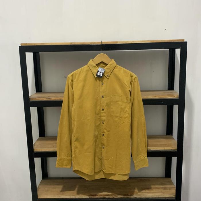 Kemeja Uniqlo Corduroy Second Original