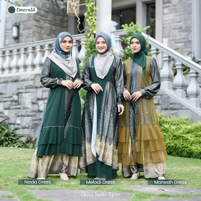 READY SARIMBIT HARMONI CINTA BY TACHI SYARI - Emerald