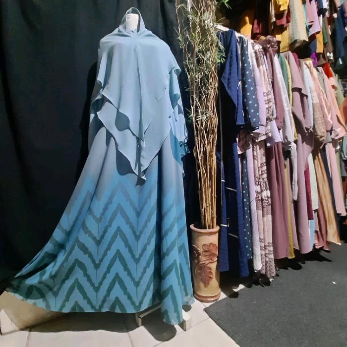 Gamis set syar'i original poetri