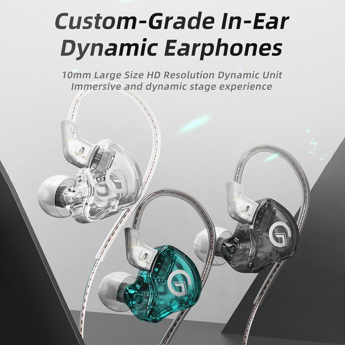 KZ GK G1 Wired Headset In Ear Monitor Music DJ Bass Cellphones Game