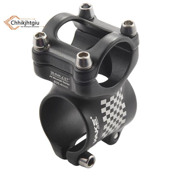 Wake Bike Stem 25.4mm Aluminium Alloy Stang Sepeda Stem Riser Alat