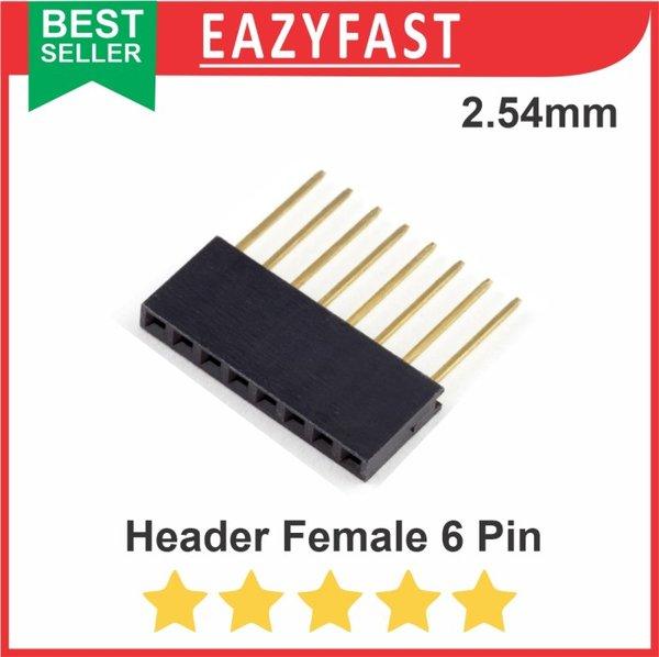 PRODUK TERBARU! Pin Header Male Female Long 8 Pin 8P Stackable Arduino Shield PCB