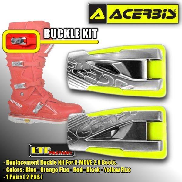 ACERBIS X-MOVE BOOTS BUCKLE STRAP LOCKER KIT - KEPALA PENGUNCI TALI SEPATU TRAIL - MOTOCROSS ORIGINA