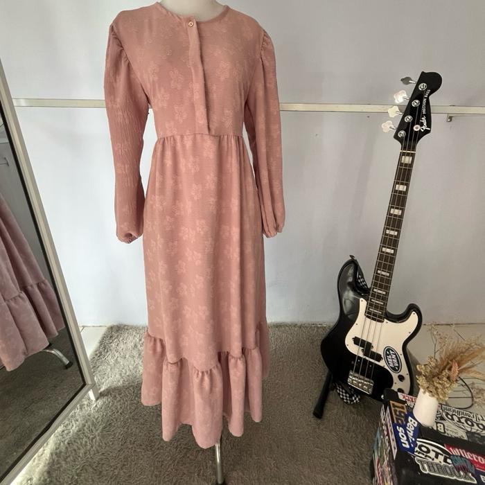 GAMIS CRINKLE MOTIF / CRINKLE POMPOM / DRESS CRINKLE