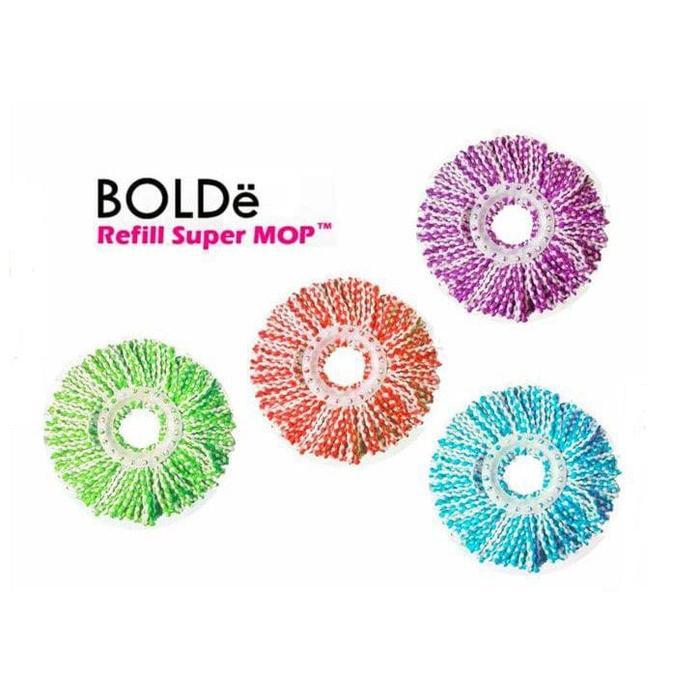 SIAPKIRIM Refill Kain Pel Putar Super Mop Refill Bolde rofiber READY STOCK