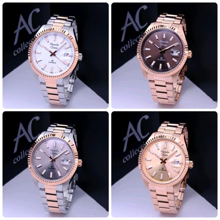 jam tangan alexandre christie ac 5007 / ac5007 original / cowok