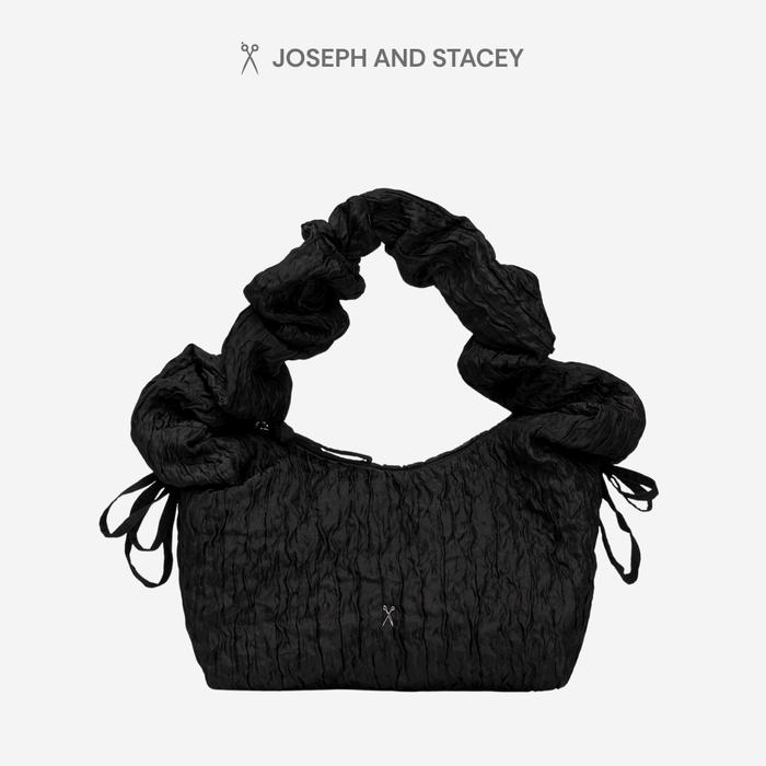 Joseph And Stacey - Daily Shirring Tote Bag Crinkled