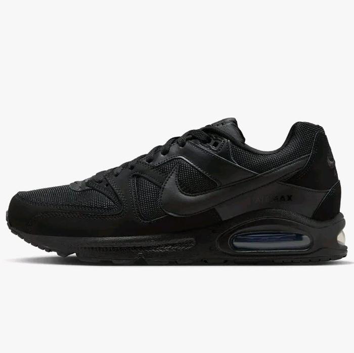 SEPATU CASUAL SNEAKERS NIKE AIR MAX COMMAND FULLBLACK ORIGINAL BIG SIZE 45