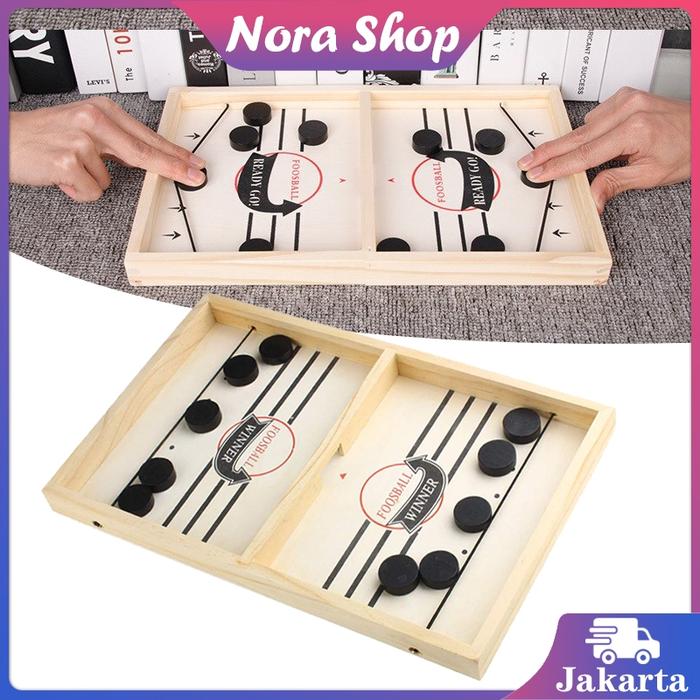 Board Game Sling Puck Mainan Sling Puck Game Board Fast Slingpuck Bouncing Board Game
