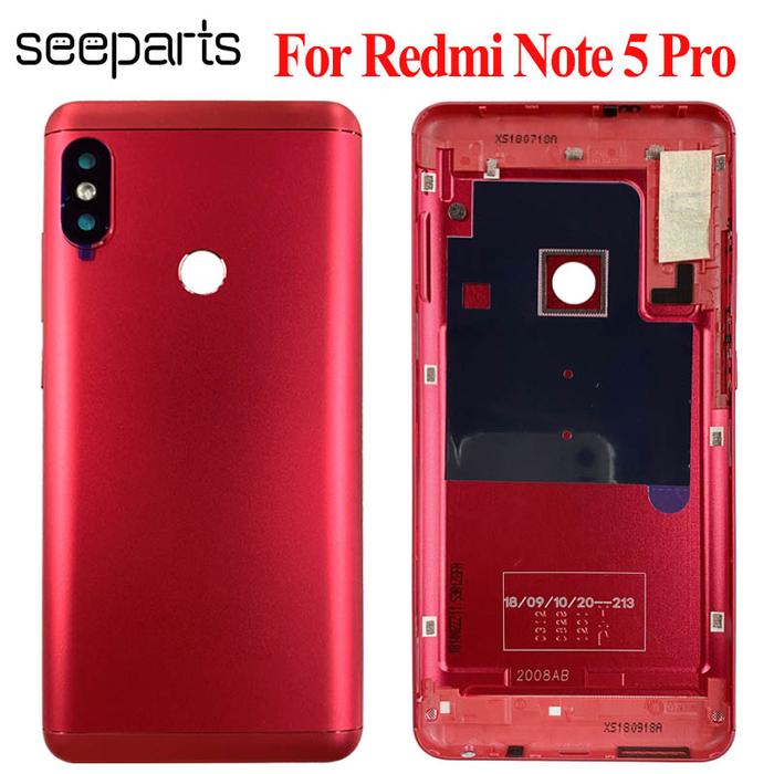 Rear Housing For Xiaomi Redmi Note 5 Pro Battery Back Cover