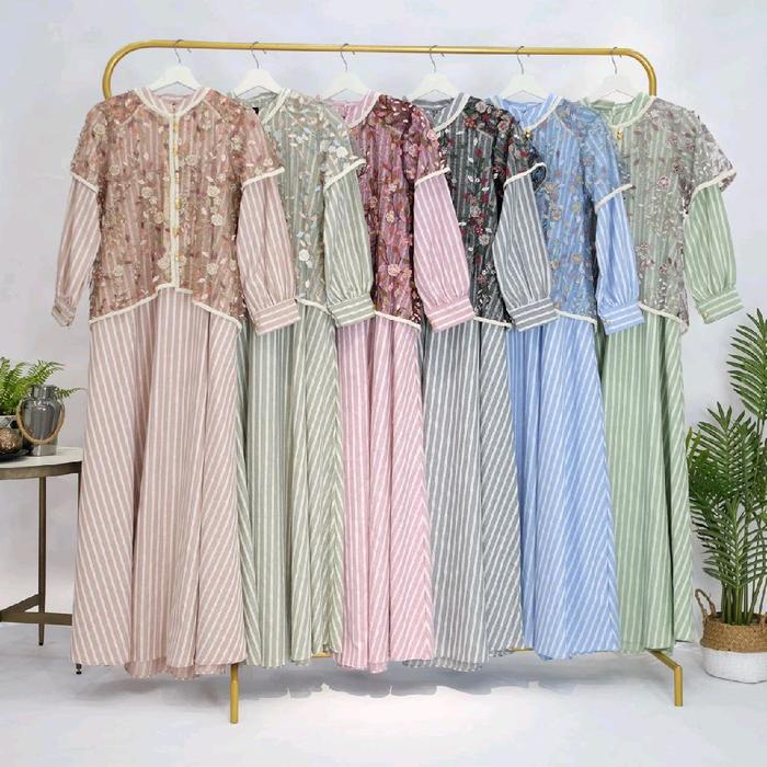 SHARON DRESS ORIGINAL BY FENTA HOUSE - MOSLEMWEAR - CANTIK