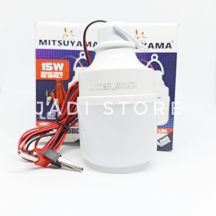 Lampu Aki 15w Lampu Aki Mitsuyama 15w Lampu LED 12 Volt DC 15Watt Lampu LED Colok Aki 15 watt