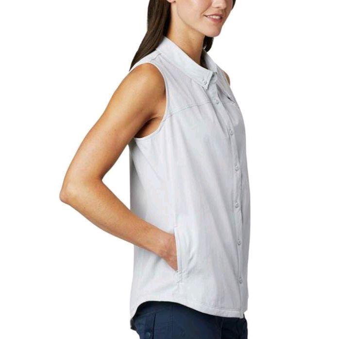 Kemeja Outdoor/Kasual Wanita Tanpa Lengan (Size L) - Columbia PFG