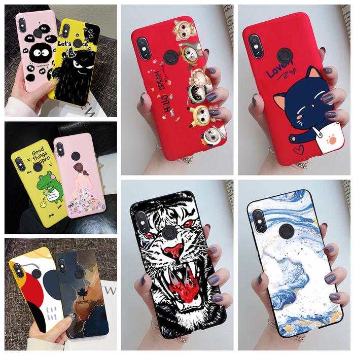 For Funda Xiaomi Redmi Note 5 Case Redmi Note5 Pro Cover Cute Cartoon