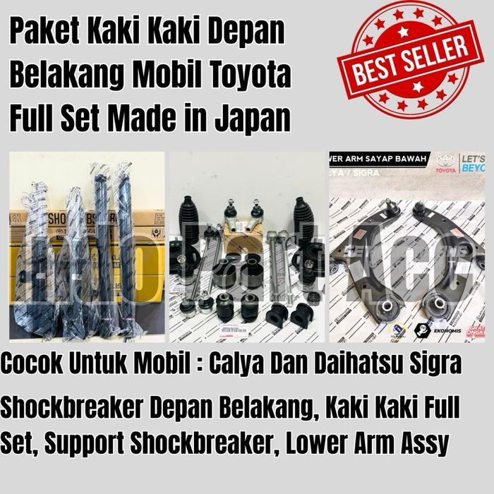 Paket Kaki Kaki Depan Belakang Shockbreaker - Lower Arm Assy - Link Stabilizer - Karet Stabilizer - 