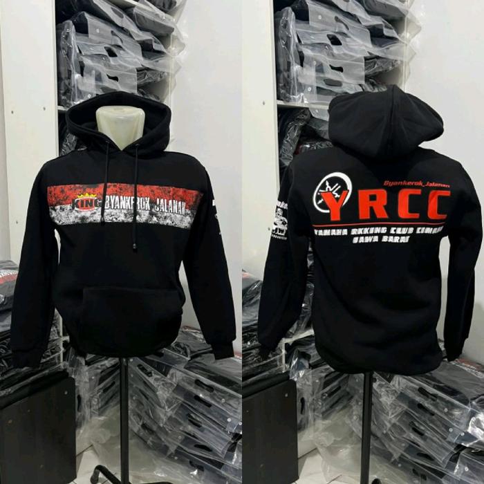Jaket Hoodie Sweater Sweatshirt Original Merchandise Byankerok Jalanan Special Edisi Anniversary Dua