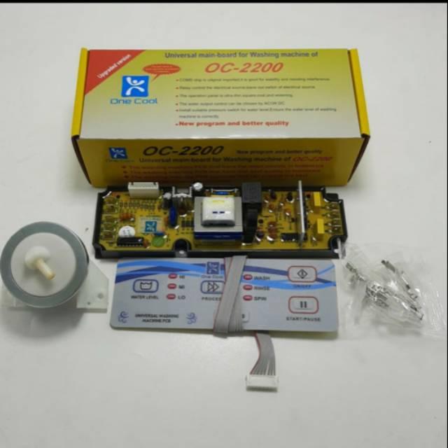 PCB / MODUL MESIN CUCI MULTI / UNIVERSAL OC-2200 KUNING