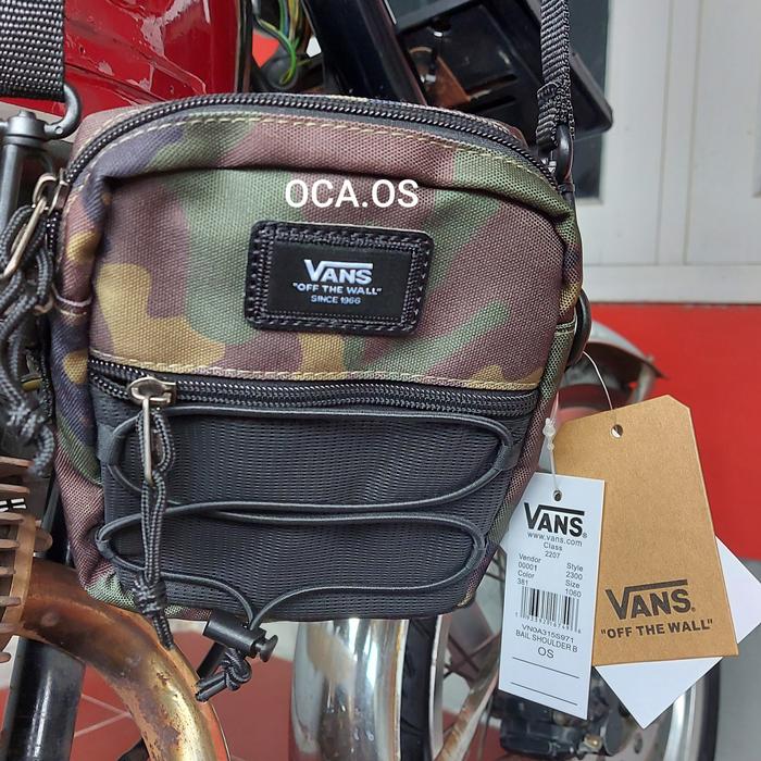 Vans Bail Shoulder Bag Camo