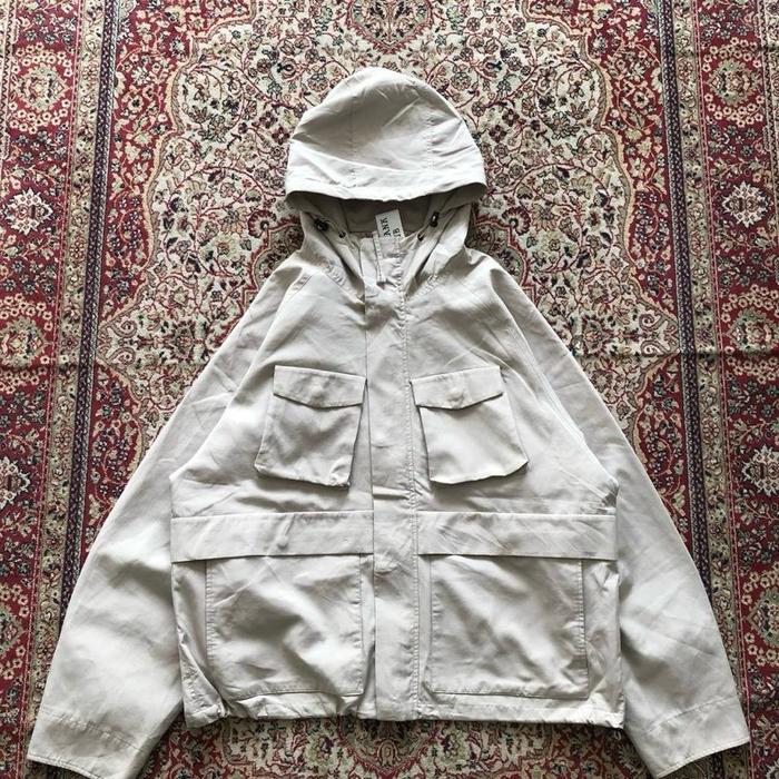 Jaket Beslow utility jacket beslow streetwear utility parka jacket G001