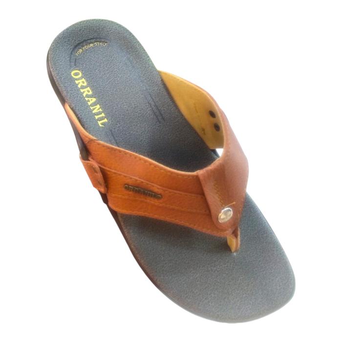 Orranil 8615 sandal pria dewasa Warna Hitam,Tan 39-43
