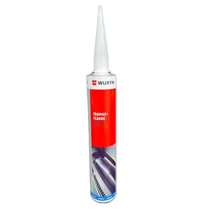 WURTH Lem Kaca Hitam Tropics Classic untuk Semua Kaca Mobil dan Motor Wurth Sealent WindscreenSealer