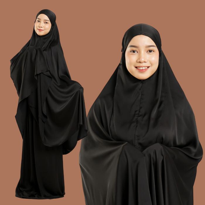 Mukena Nisa Cookie Prayer Set - Perlengkapan Sholat - Edisi Wanita Indonesia - Mukena Dewasa Silk Pr