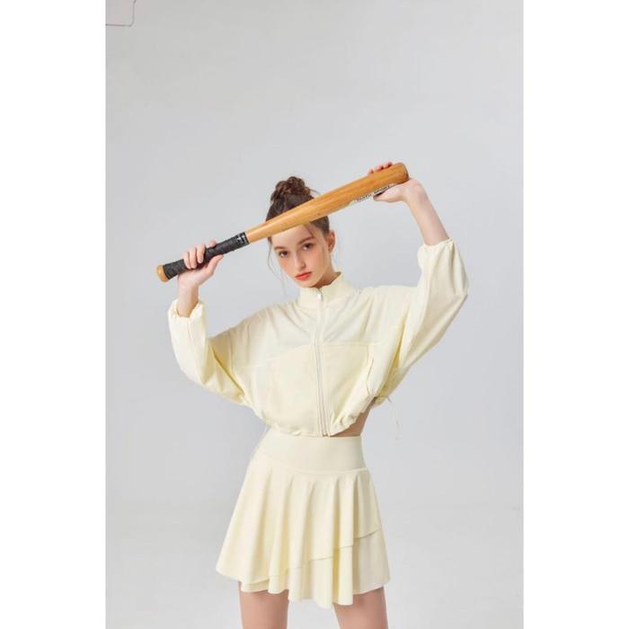 SET JACKET ROK TENIS GOLF - SET OLAHRAGA PREMIUM - ZOE HOT PROMO