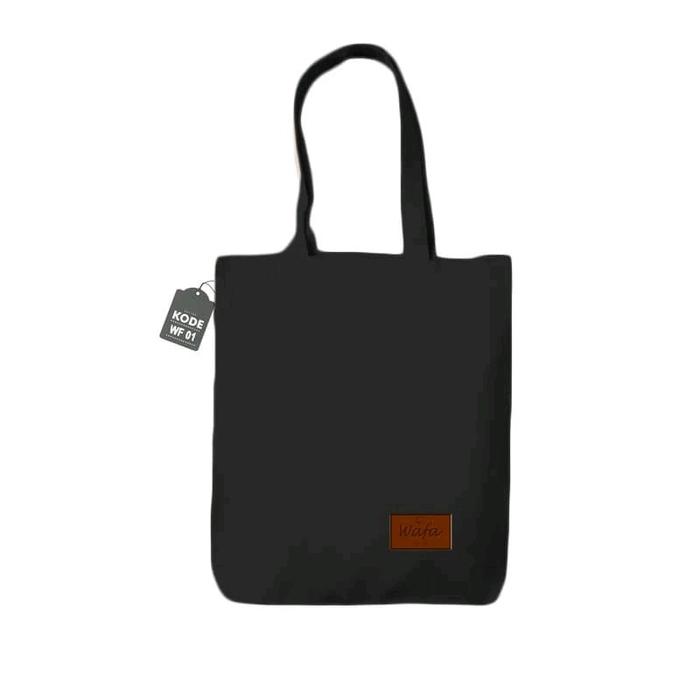 Totebag kanvas polos wanita tas tote terbaru termurah totebag polos pakai sleting