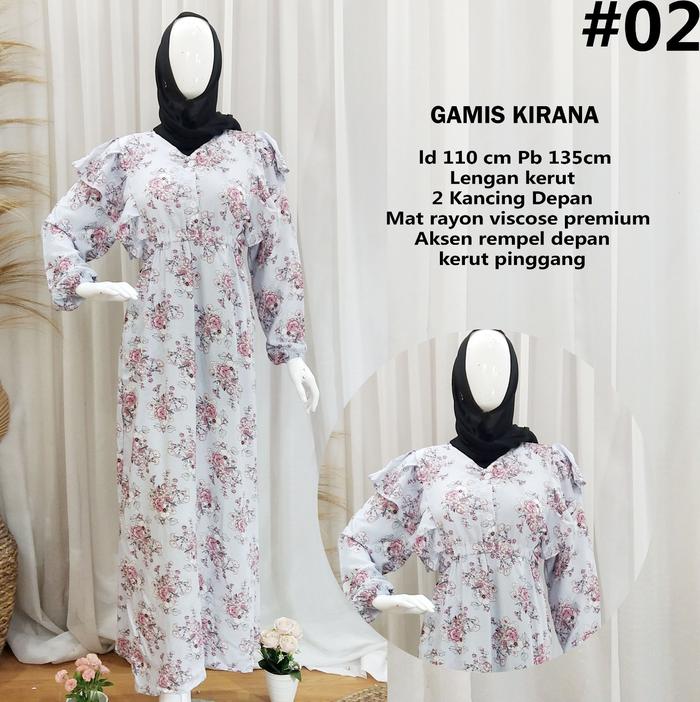GROSIR GAMIS MUSLIM MILEA KIRANA / DASTER RUMAHAN / DASTER REMAJA / DASTER BUSUI / DASTER HAMIL