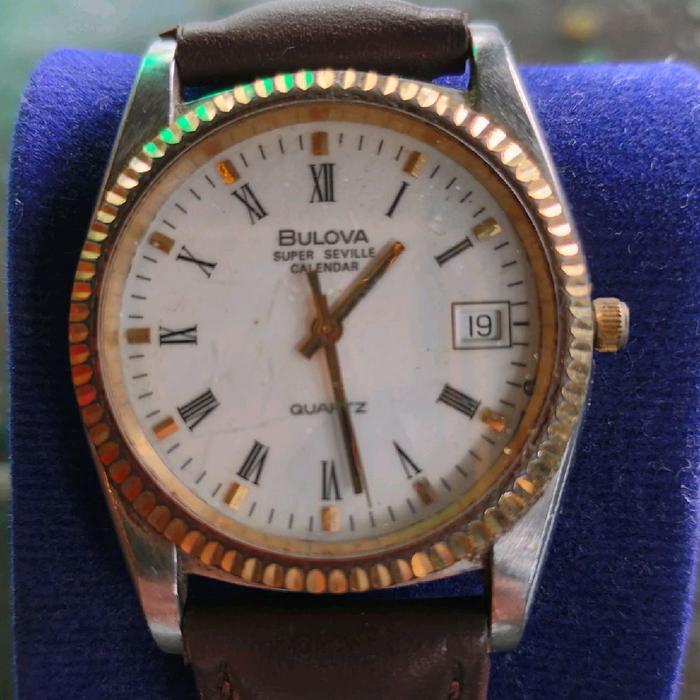 Bulova Date Just Quart Super Seville Date