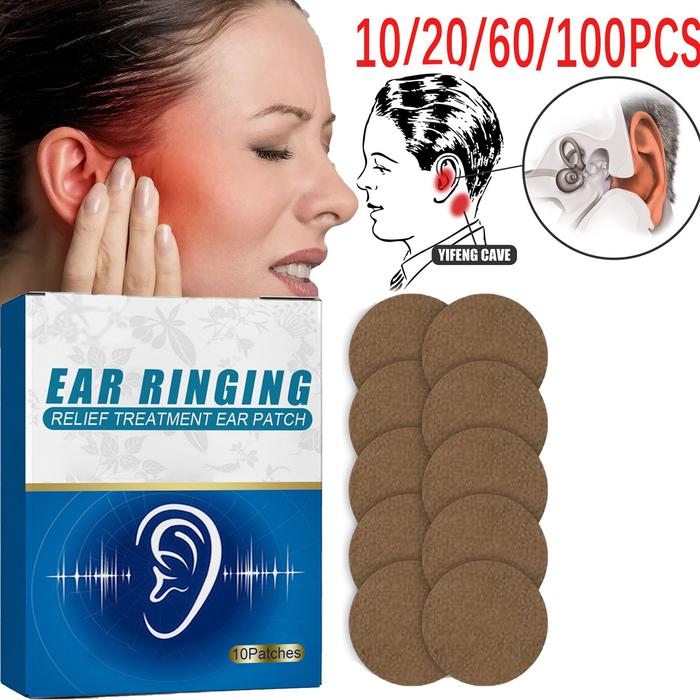 10/20/60/100 buah Koyo perawatan Tinnitus, stiker untuk nyeri