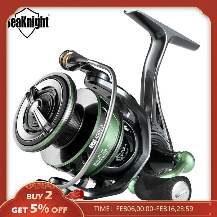 SeaKnight Brand WR III X Series Spinning Reel Durable Gear 5.2:1 MAX