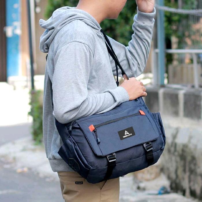 Promo DIscon Tas Sling Bag Pria Kuzatura NC TL 751 KZ Bayar Di Tempat Selempang Pria Waistbag Sling
