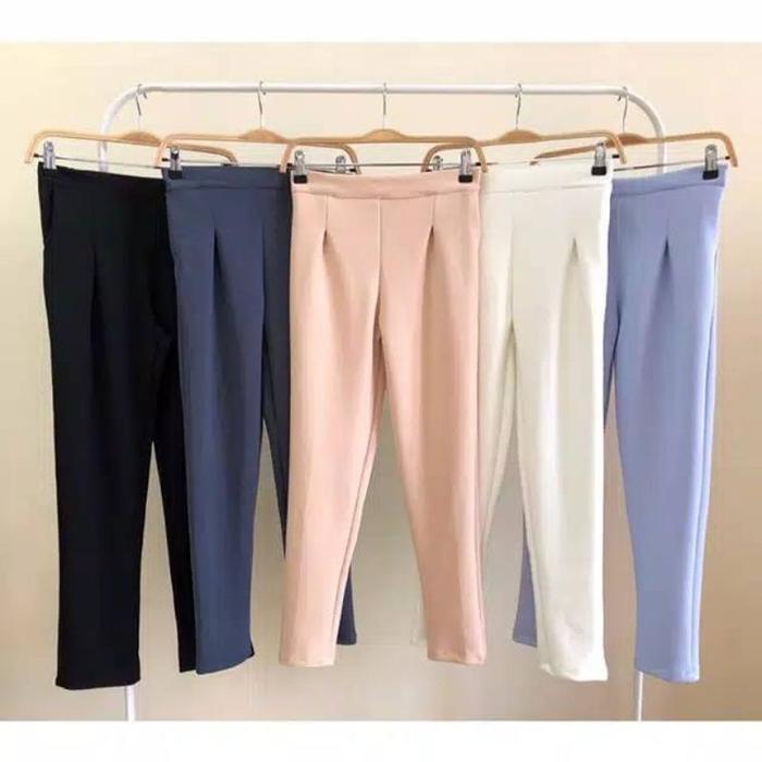 HAREM PANTS SCUBA JUMBO / Celana Scuba Pant Basic / Momo Scuba Pants Wanita / Celana Luna Scuba / Pa