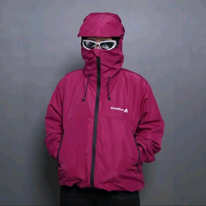 jaket gunung second pink untuk hikking outdoor