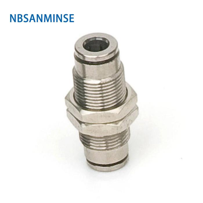 NBSANMINSE 10Pcs/lot MPM 04 06 08 10 12  0-1.0 MPa All Brass