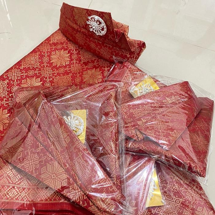 (DEWASA) Tanjak + Rumpak Melayu Dewasa Free Bross Khas Melayu Ciri Khas Melayu Riau Pekanbaru - Moti