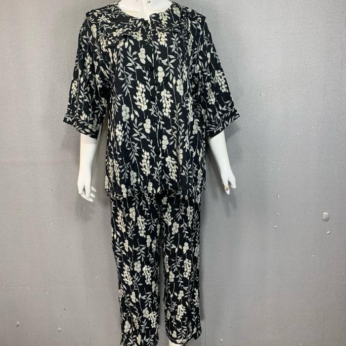 Stelan Rayon Sielie Cp Lengan 3/4 | Baju Tidur Sielie