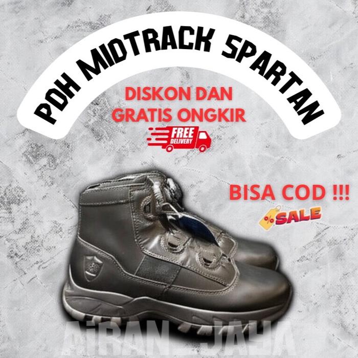 SEPATU PDH MIDTRACK SPARTAN SOL TEMPUR
