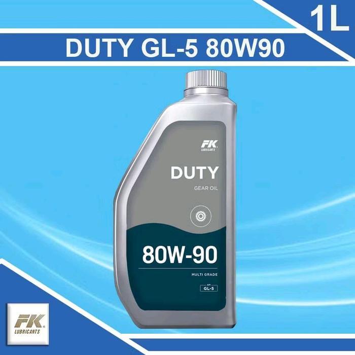Oli, Oli Fk, Mobil, Motor, Gardan, Duty Lsd Gear 80W90 Gl-5, 1 Liter -Gratisongkir