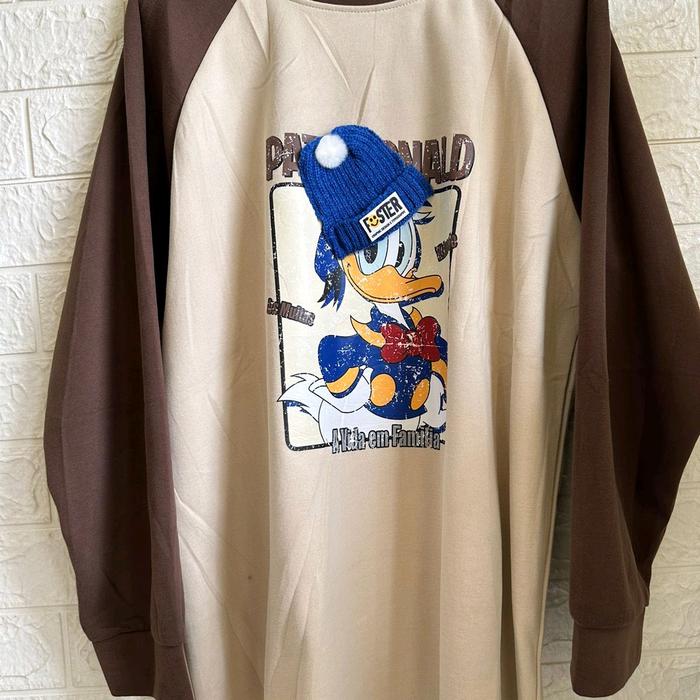 sweater donald duck katun