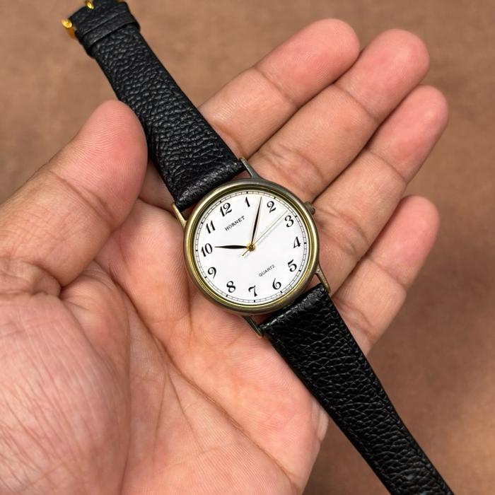 JAM TANGAN PRIA HORNET HN 103 BRONZE JAPAN ORIGINAL