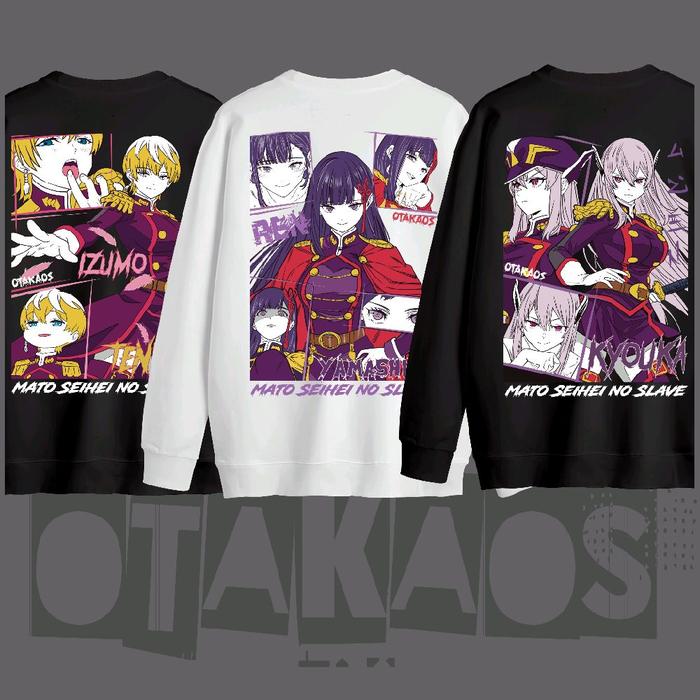 Sweater Mato Seihei no Slave Karakter Anime kyouka uzen Tenka Izumo Ren Yamashiro