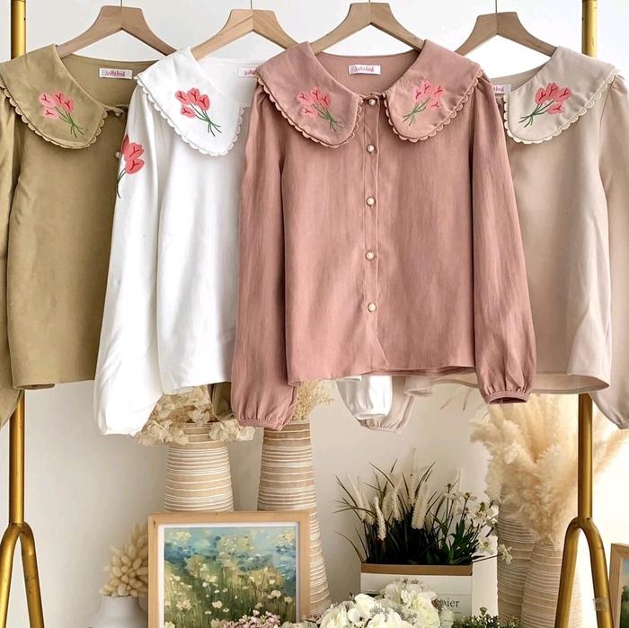 BLOUSE LA'BELLA TULIP REMPEL