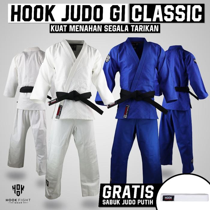 New GI JUDO HOOK FIGHT GEAR, JUDO GI HOOK, SERAGAM JUDO HOOK