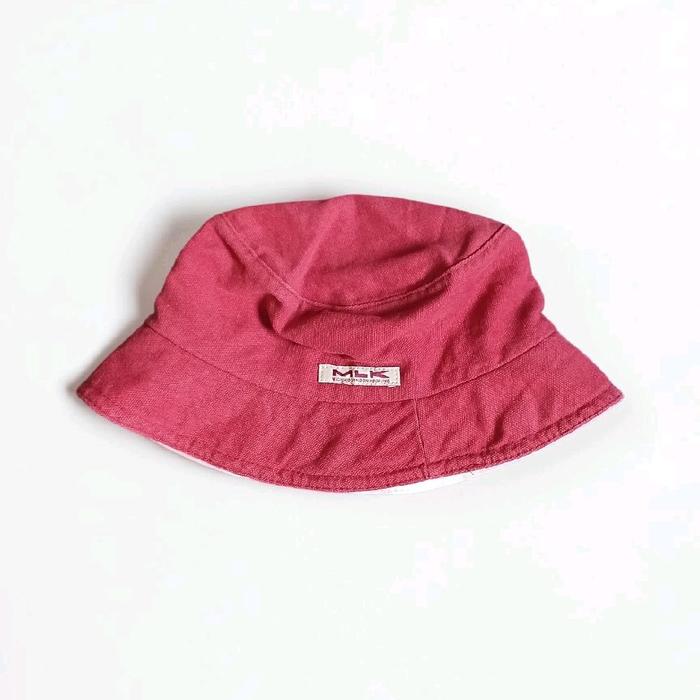 Topi Bucket Hat Michiko London Maroon | Thriftshop