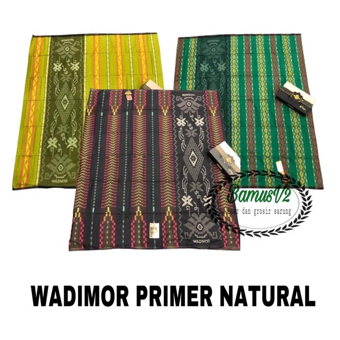 Sarung wadimor Primer Natural Dobby Premium