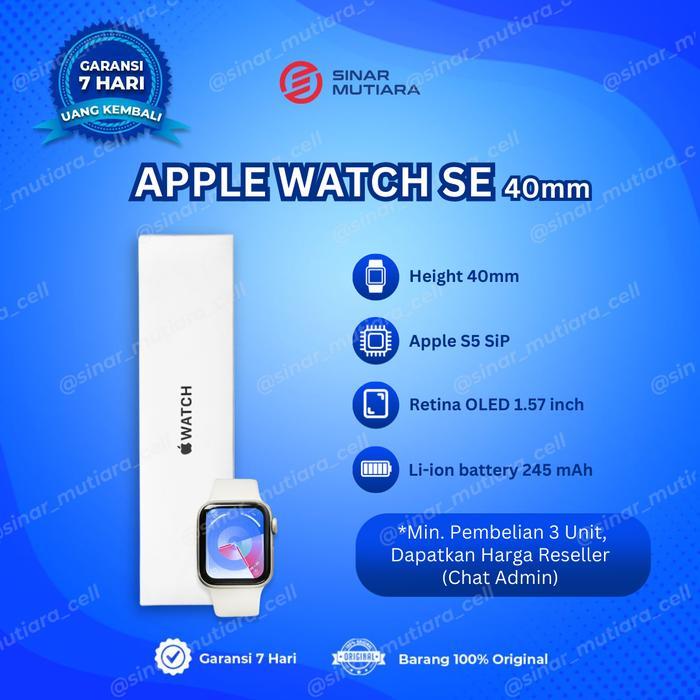 Iwatch Second Apple Iwatch Se 40 Mm Terbaru